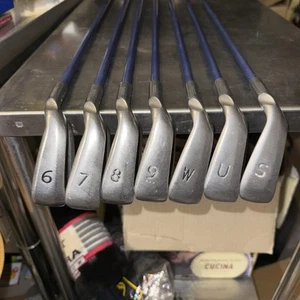 Ping Rapture Green Dot 6-PW+SW+UW Rh Graphite ULT 50 I Graphite Shafts Good! - Picture 1 of 12
