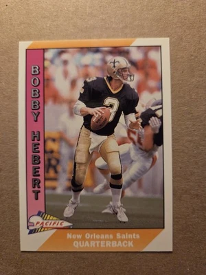 1991 Pacific - Bobby Hebert #326 - Image 1 of 2