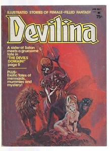 Devilina #1 - Seaboard Publishing 1975 - Lower Grade - Picture 1 of 2