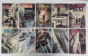 LOTE COMPLETO DE CÓMICS V FOR VENDETTA #1-10 DC Alan Moore ALTA CALIDAD Promedio Casi Nuevo 9.4 - Imagen 1 de 4