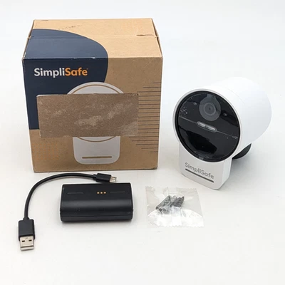 Simplisafe CM021 Wireless Wi-Fi Outdoor Security Camera Series 2 1080P FHD - Image 1 of 4
