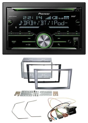 Pioneer Bluetooth MP3 DAB 2DIN USB CD Autoradio für Opel Antara Astra H Zafira B - Bild 1 von 4
