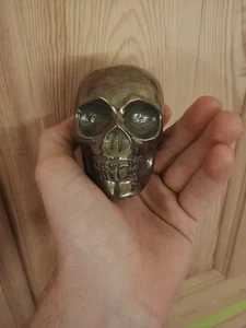 Pyrite Crystal Skull - Picture 1 of 3