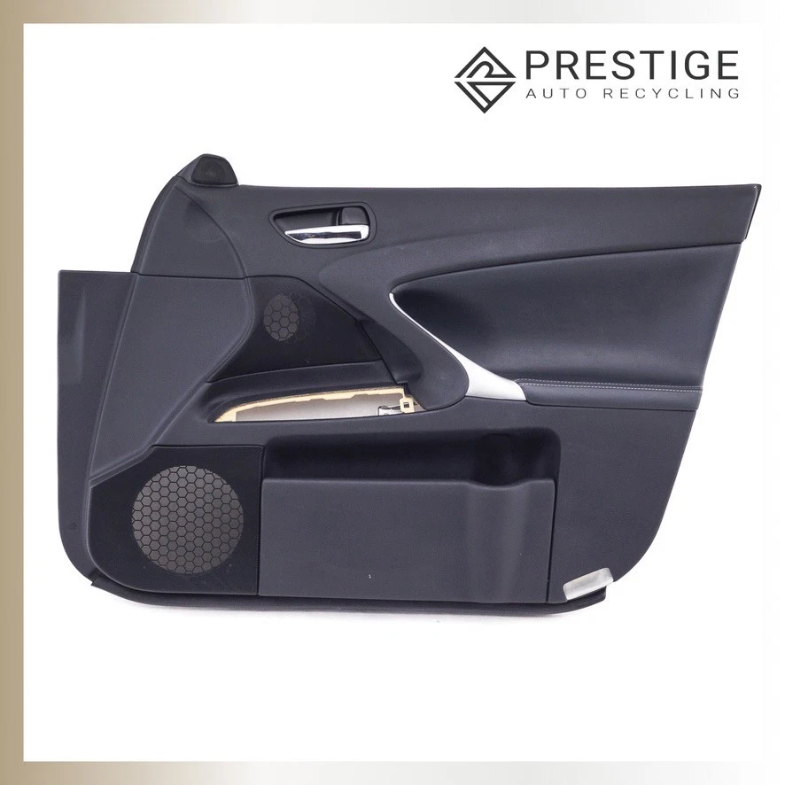 12-2013 LEXUS IS250 IS350 Door Trim Panel Cover Front Right Black 67610-53561-C2 - Image 1 of 4