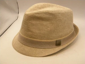 Cappello uomo vintage The Hatter Company TAN Fedora stile classico 5245 - Foto 1 di 5