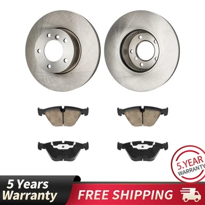 Front Brake Rotor and Pads Kit For 2011 BMW 328i 2011-2012 BMW 328i xDrive Foto 1 de 4