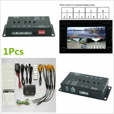 360°Car DVR Record Panoramic View All Round Rear View Camera 120°Lens View Angle - Image 1 of 4