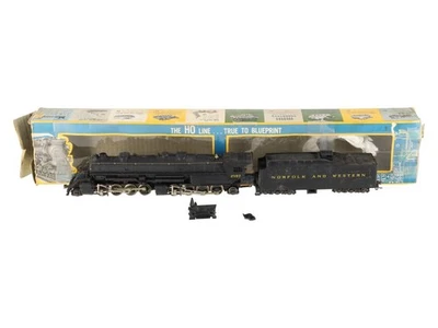 AHM 2197 HO Norfolk & Western 2-8-8-2 Mallet Dampflok & Tender #2197 / Box - Bild 1 von 4