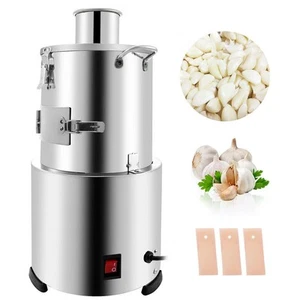200W Elektrische Ganze Knoblauch Schälmaschine Edelstahl Gewerbe 15KG/h - Bild 1 von 9