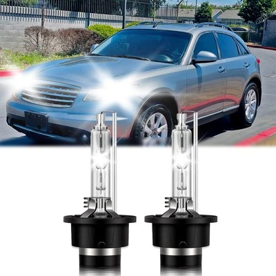 Kit de faros LED HID para Infiniti FX35 2003-2012 bombillas de haz alto bajo Foto 1 de 4