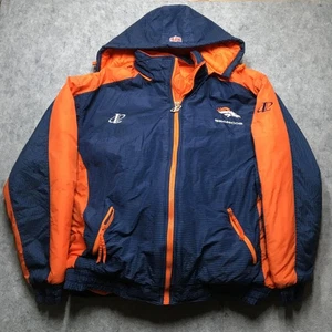 Vintage Denver Broncos Jacket Mens 2XL Blue NFL Football Logo Athletic 90s - Bild 1 von 17