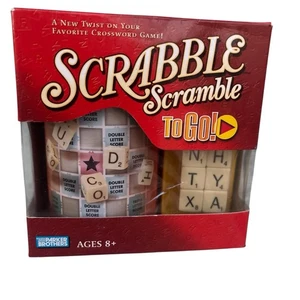 Scrabble Scramble To Go! Travel Crossword Game Parker Brothers. New - Picture 1 of 11