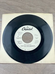 Iron Maiden - Can I Play With Madness 7" Record 1988 Promo Capitol Metal 45 RPM - Picture 1 of 2