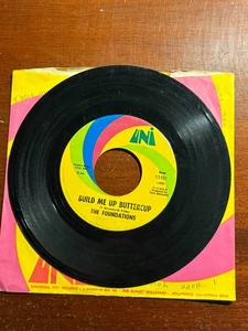 Build Me Up Buttercup The Foundations 45 rpm Record - Imagen 1 de 2
