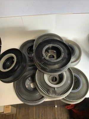 Kodak Carrusel 80 Bandejas Deslizantes con Anillos de Bloqueo y Cajas Originales Lote de 8 Foto 1 de 4