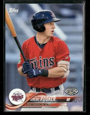 2018 Topps Pro Debut #30 Brent Rooker Rookie - Image 1 of 2