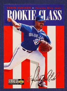 1996 Collector's Choice Gold Signature #16 Edwin Hurtado - Bild 1 von 2