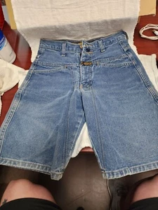 Vintage 90s Boys/Youth Marithe François Girbaud Stonewashed Jean Shorts Size 10 - Picture 1 of 10