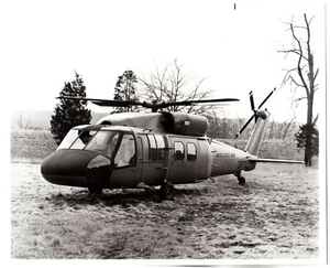 Sikorsky Aircraft UTTAS.Helicopter.U.S Army.Hélicoptère.Photo 20,5x25cm.May 1973 - Picture 1 of 2