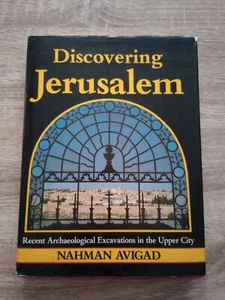 Discovering Jerusalem By Nahman Avigad HC 1984 - Picture 1 of 13