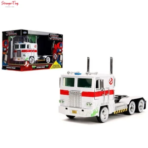 JADA 35572 - 1/24 HOLLYWOOD RIDES - G1 OPTIMUS PRIME WITH ECTO 1 GRAPHICS - Bild 1 von 2