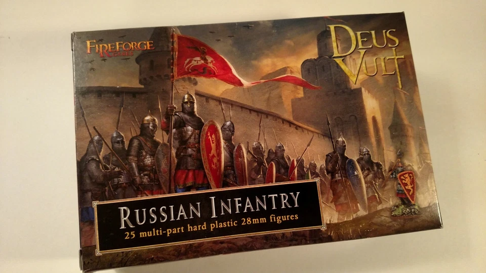 Fireforge Games Russian Infantry 25 Multi-part Hard Plastic 28mm Figures FFG010