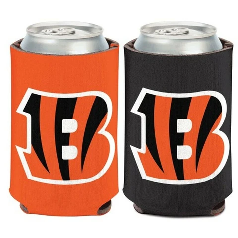 Cincinnati Bengals Can Cooler Two Sided Design NFL Collapsible Koozie Cover