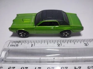 Hot Wheels '68 Cougar Mercury 2001 Mattel Malaysia Green Diecast - Picture 1 of 5