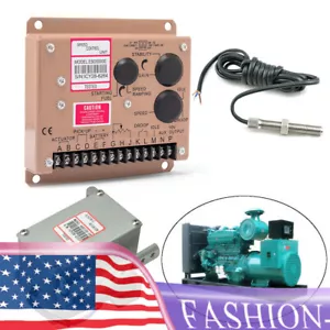 Alternatore Generatore Governatore Attuatore ADC120-12V ESD5500E MSP6729 Sensore Velocità - Foto 1 di 11