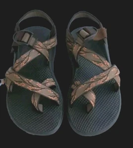 Chaco Z2 Yampa Blossom Women Sz 8 Brown Vibram Water Shoes Strappy Sandals - Picture 1 of 9