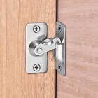 Stainless Steel Door Lock Latchs 90 Degree Right Angle Gate Lock. Slide Z5G5