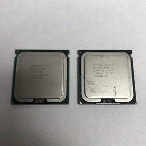 LOT OF 2- Intel Xeon X5460 3.16GHz Quad-Core SLANP Socket LGA771 CPU/Processor - Picture 1 of 2