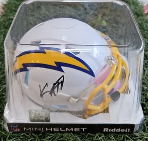 Keenan Allen (VISOR)Los Angeles Chargers Signed Riddell Speed Mini Helmet - Picture 1 of 5