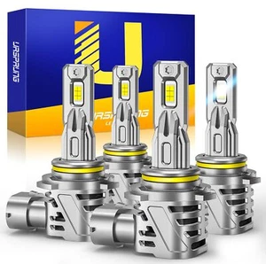 Ursprung 9005 9006 Fog Light Bulbs Combo 60000LM 800% Super Brighter 11 Mini - Foto 1 di 6