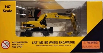 Norscot Scale Models CAT M318D Wheel Excavator 1:88 Scale - Image 1 of 4