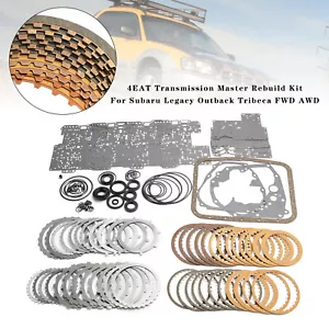 4EAT Transmission Master Rebuild Kit Subaru Legacy Outback Tribeca FWD AWD ZA - Picture 1 of 11
