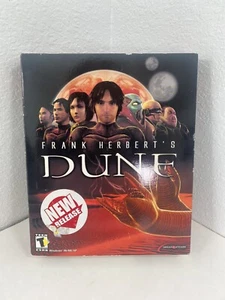 NEW NEVER PLAYED Frank Herbert's DUNE Dreamcatcher Cryo Big Box PC 2001 - Picture 1 of 9