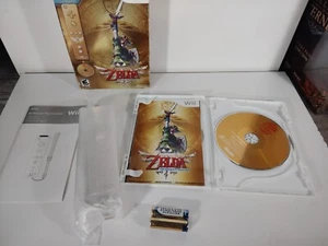 Zelda: Skyward Sword (Nintendo Wii) Controller Bundle CIB w/Nunchuck & CD *READ* - Picture 1 of 11