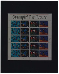 Transparent Photo Essay, USA Sc3417a The Future Children’s Drawing, Space - Picture 1 of 1
