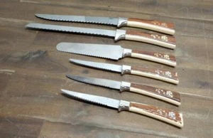 Lifetime Cutlery Knives Lot Of 6 Lifetime Stainless England - Picture 1 of 1