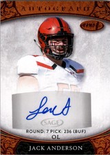 2021 SAGE Aspire Football Card Pick (Inserts)