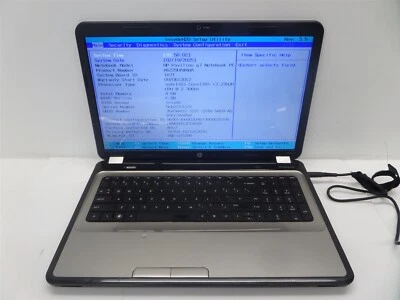 Portátil HP Pavillion g7-1340dx 17,3" con CPU i3-2350M 2,3 GHz 4 GB RAM - Sin disco duro Foto 1 de 4