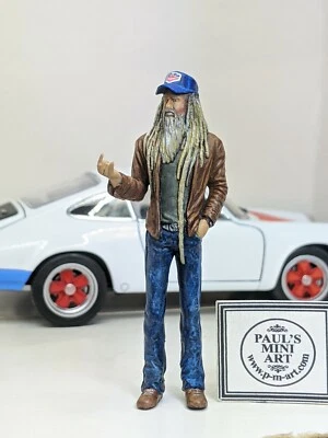 Pintado a mano - Figura 1/24 Magnus Walker Urban Outlaw traje Fujimi, Revell, Tamiya Foto 1 de 4