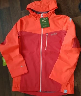 Chaqueta REGATTA Highton Niños 11-12 (Coral Ardiente) Impermeable Foto 1 de 3