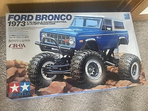 RARO NUOVO CON SCATOLA TAMIYA CR-01 KIT ROCK CRAWLER FORD BRONCO - Foto 1 di 2