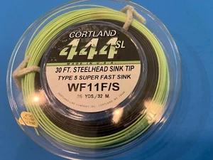 Cortland 444SL 35-yd. steelhead Sink-Tip-type 5 fast sink WF11F/s  Fly Line. - Picture 1 of 1