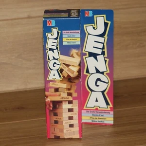 Jenga Game Vintage 1990'S MB Games Family Game Complete NEW & BOXED - Picture 1 of 8