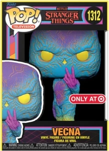 Funko Pop! Stranger Things Vecna Black Light #1312 Target Exclusive - Nuevo con Pro - Imagen 1 de 9