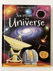 See Inside the Universe (Usborne Lift Flap Board Book) Science Space BRAND NEW - Picture 1 of 2