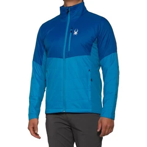 Giacca maglione uomo Spyder Glissade Prima Loft full zip peso medio blu XL - Foto 1 di 2
